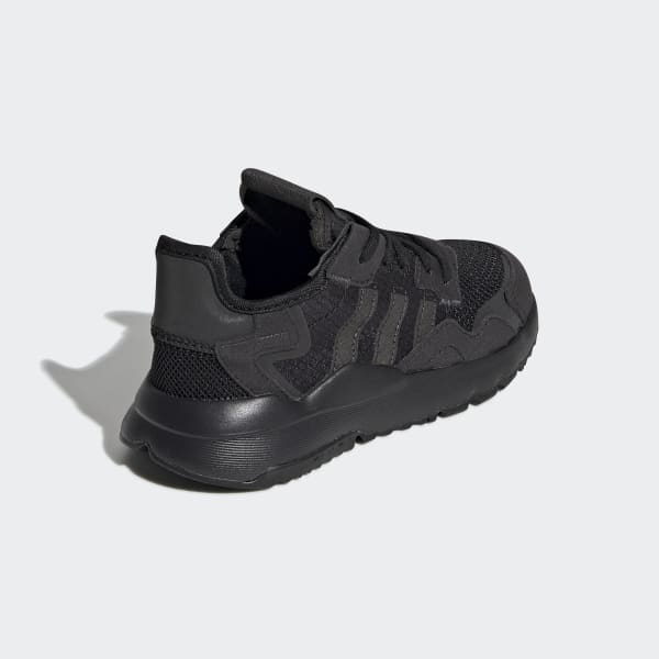 adidas nite jogger preto e laranja