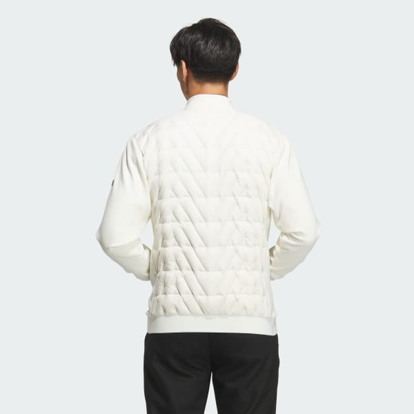 White 하이브리드 풀집 다운 재킷