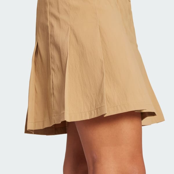 アディダス プリーツスカート - ブラウン | アディダス ジャパン