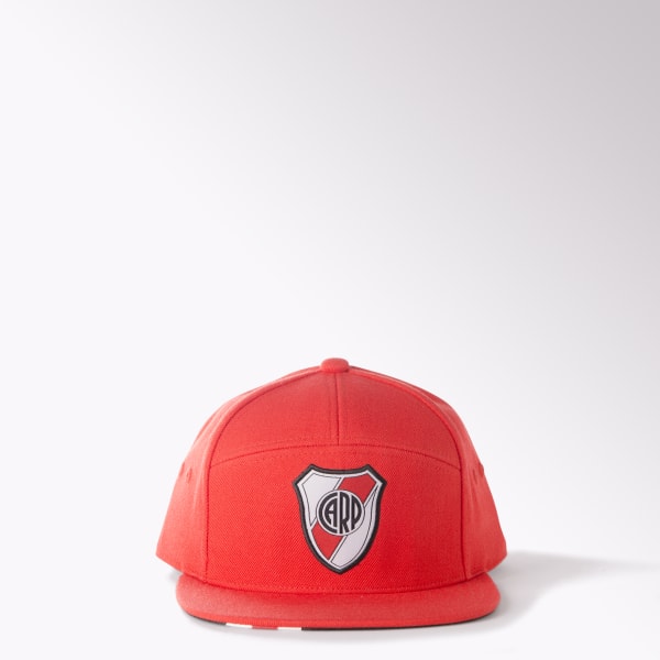 adidas Gorra DE FÚTBOL River Plate Visera Plana - Rojo | adidas Argentina