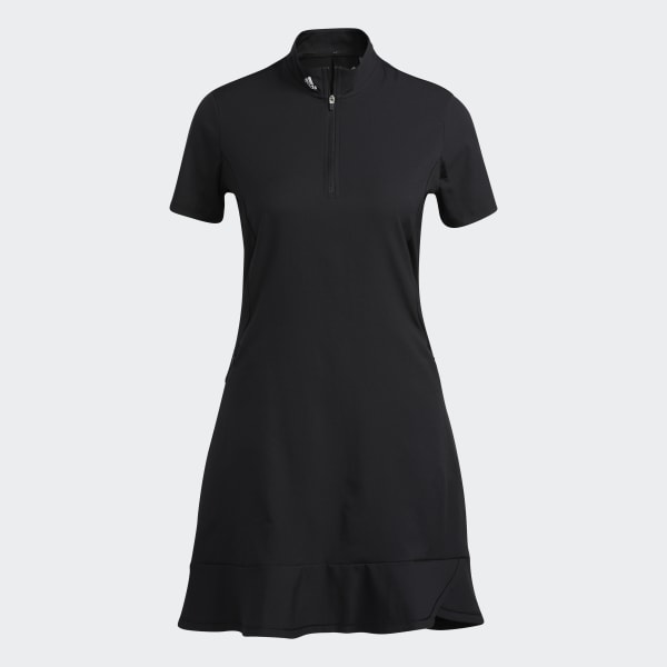 Zwart Frill Jurk