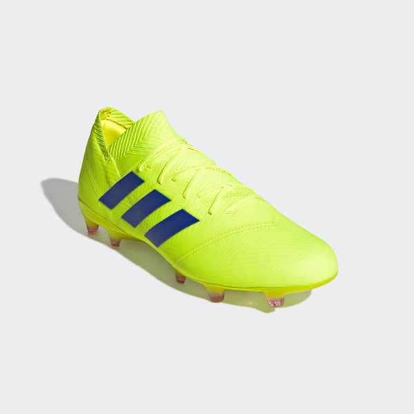 adidas Calzado de Fútbol Nemeziz 18.1 Terreno Firme - Amarillo | adidas  Mexico