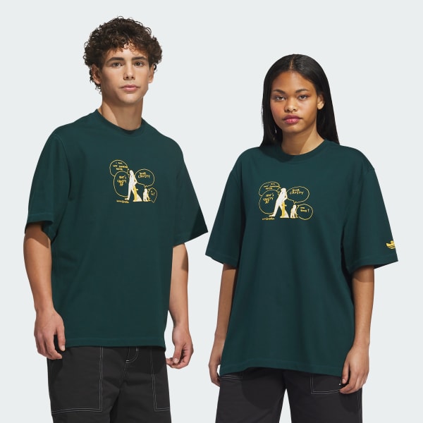 グリーン スケートボーディング×マーク・ゴンザレス クラスティTシャツ