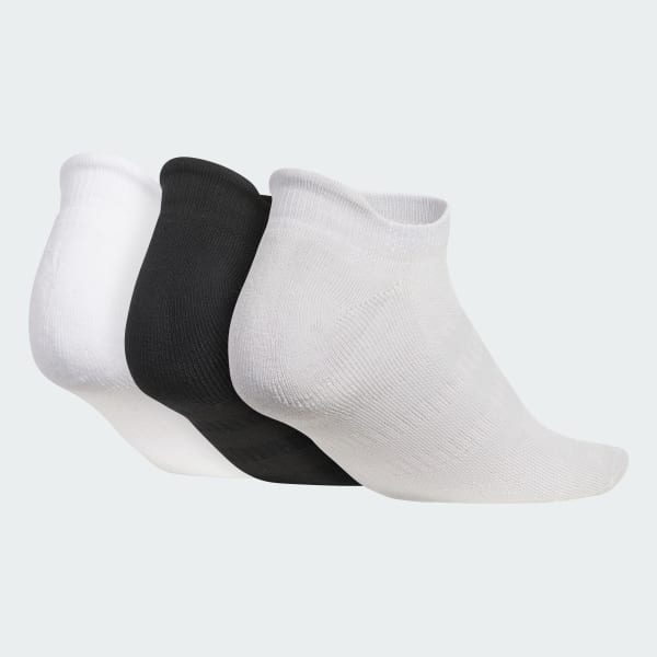White Women's Comfort Low-Cut Socks 3 Pairs
