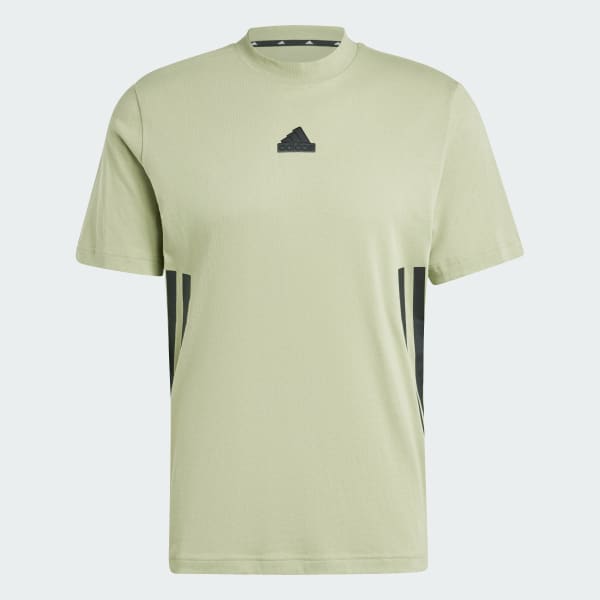 Green Future Icons 3-Stripes Tee