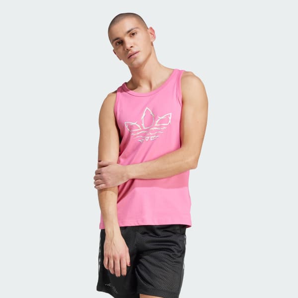 Rozowy Koszulka Pride Graphic Tank