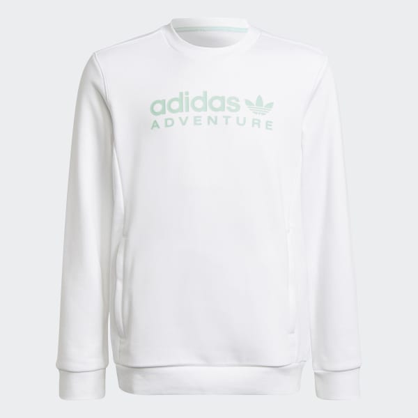 Wit adidas Adventure Sweatshirt LA361