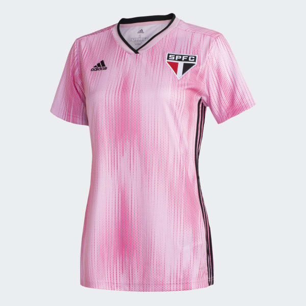 camisa feminina adidas rosa