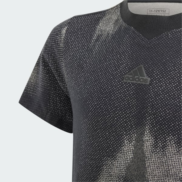 Negro Playera Estampada Future Icons Niños