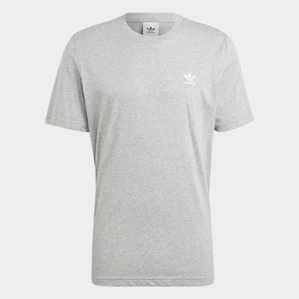 Grey Trefoil Essentials T-Shirt