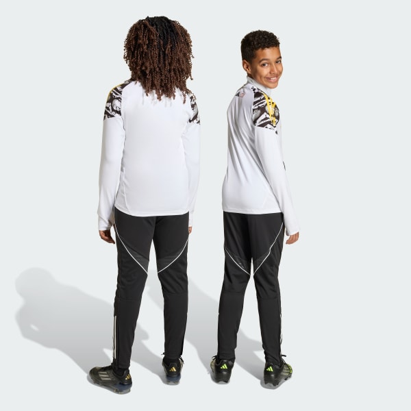 Czerń Dziecięce spodnie treningowe adidas Real Madrid Avengers 25/26 Tiro25 Competition