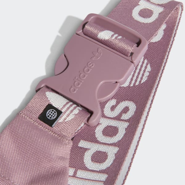 สีม่วง กระเป๋าคาดเอว Adicolor Branded Webbing KMJ93