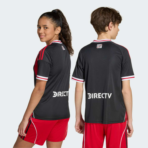 Negro Camiseta Alternativa River Plate 25/26 (Niños)