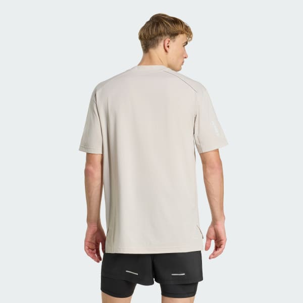 Beige Polera Terrex Xploric CLIMACOOL+ Trail