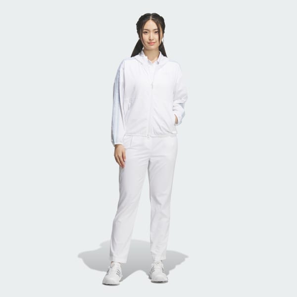 White FULL ZIP JACKET