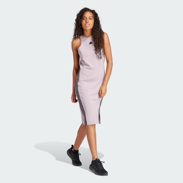 adidas Future Icons 3-Stripes Dress - Purple | Women\'s Lifestyle | adidas US