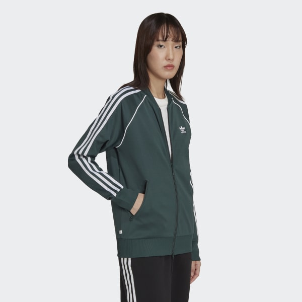 Buy adidas Originals Women's Primeblue SST Track Jacket Red in