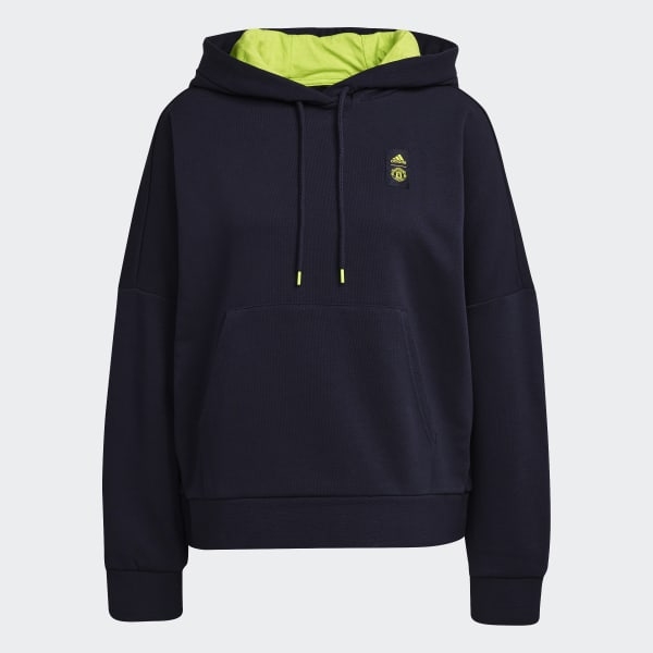 Bleu Sweat-shirt à capuche Manchester United