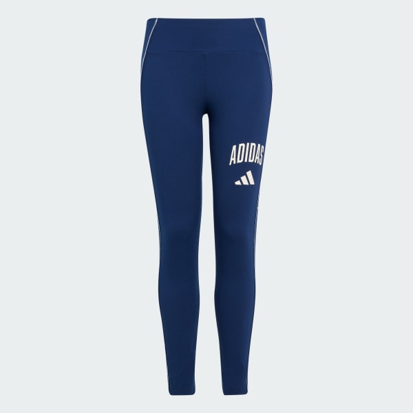 Blue Train Essentials Collegiate Print Leggings Kids