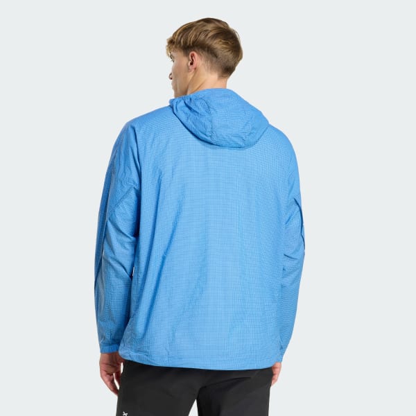 Bleu Anorak coupe-vent Terrex Xploric CLIMA365