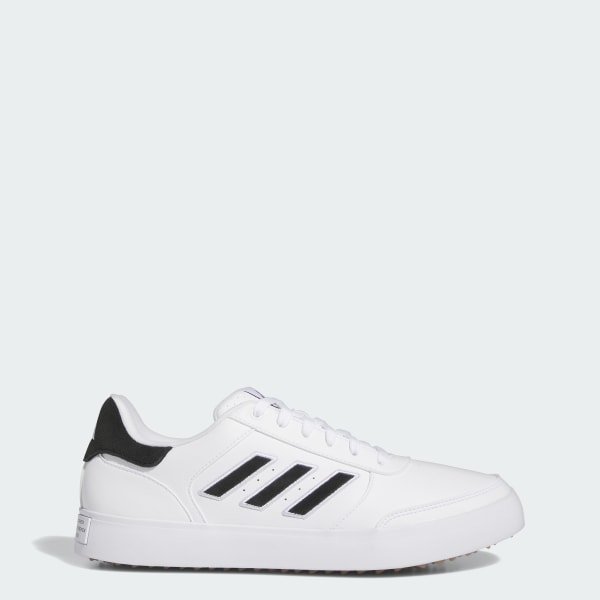 Blanco Calzado de Golf Retrocross 24 sin Clavos