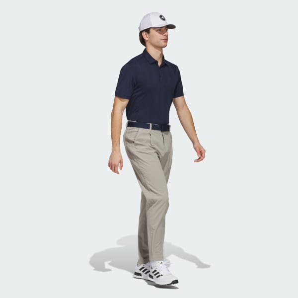 adidas Ultimate365 Micro Texture Polo Shirt - Blue | Free