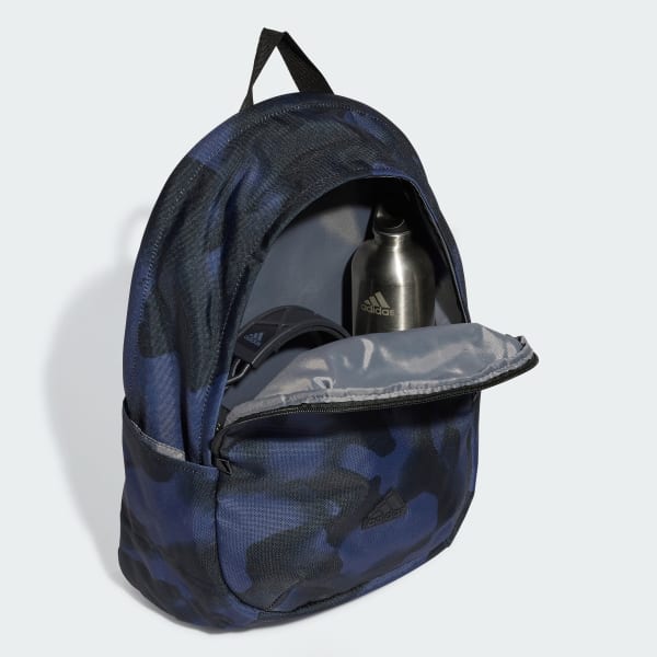 Blue Ultramodern Essentials Seasonal Graphic Backpack