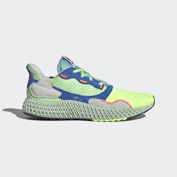 adidas ZX 4000 4D Shoes - Yellow 