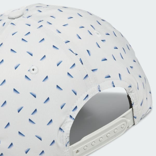 グレー 【ゴルフ】総柄 スナップバック クーリングキャップ