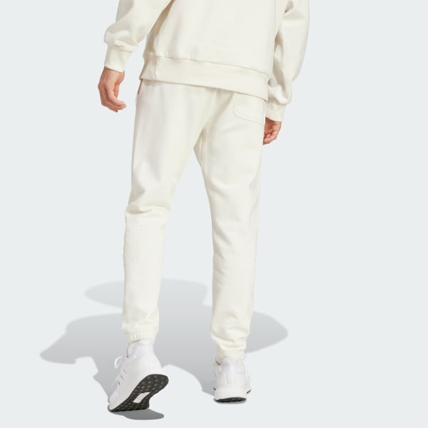 White ALL SZN Fleece Graphic Joggers