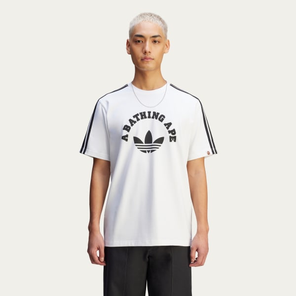 Blanc T-shirt BAPE