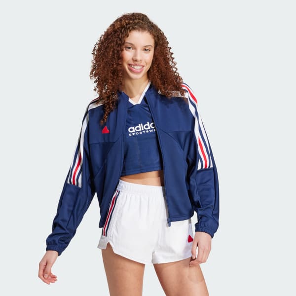 Blue Tiro Cut 3-Stripes Track Jacket
