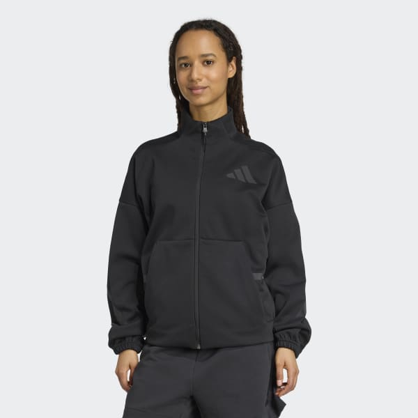 adidas Z.N.E. Track Top - Black | Free Shipping with adiClub