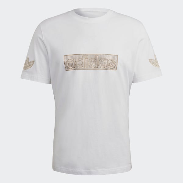 Branco Camiseta adidas SPRT Logo IZP94