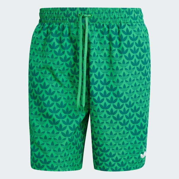 Verde Short da nuoto Monogram