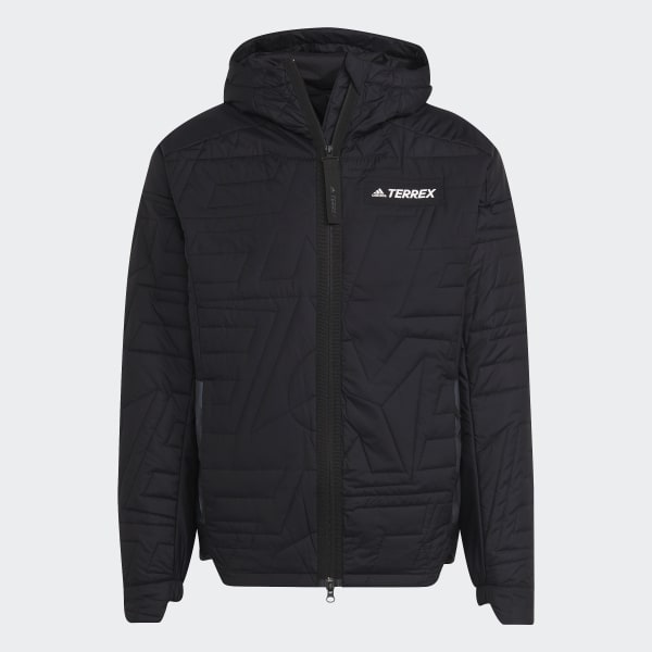 Negro Chaqueta con Capucha Terrex MYSHELTER PrimaLoft Acolchada