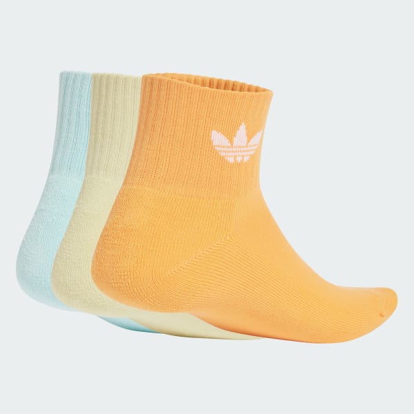 Gold Mid Crew Socken, 3 Paar