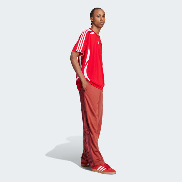 Red adidas Originals Adibreak Pants