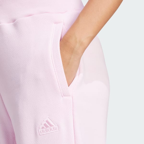 adidas Lounge French Terry Straight Leg Pants - Pink | Women\'s Lifestyle |  adidas US