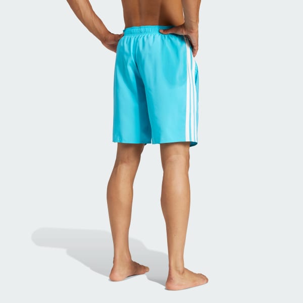 Turquoise Short de natation 3 bandes 20,3 cm