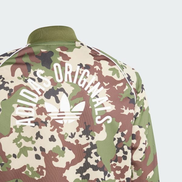 adidas Camo SST Track Top - Groen | adidas Officiële Shop