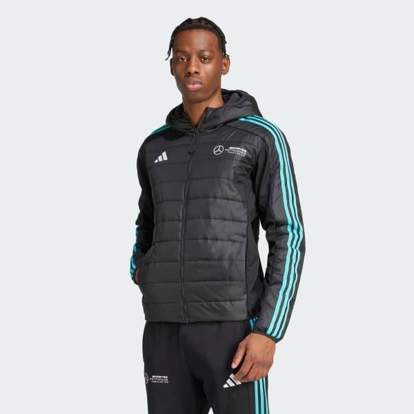 Svart Mercedes - AMG Petronas Formula One Team DNA Puffer Jacka