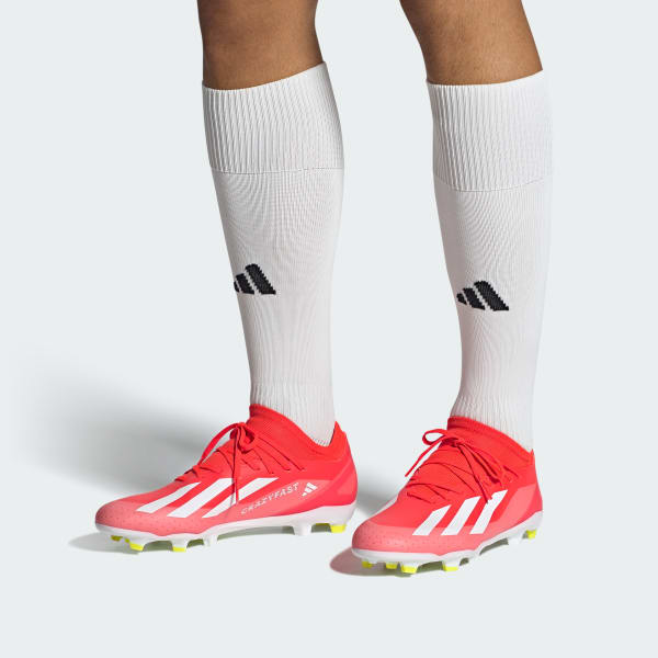Red X Crazyfast League Firm Ground Boots