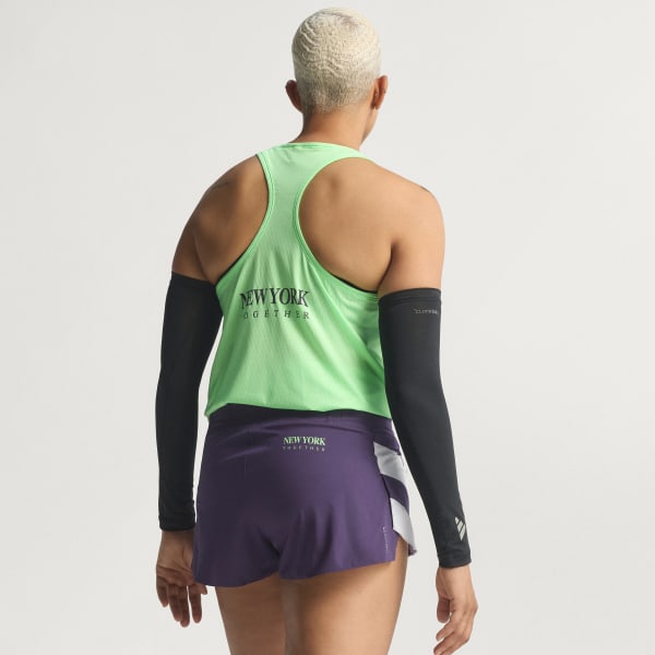 adidas Adizero NYC Running Gel Short - Purple | Free Shipping with