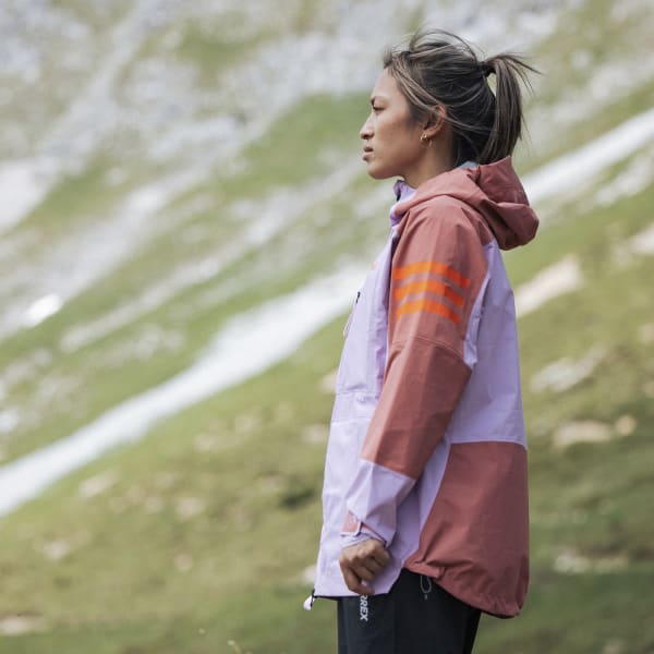 Lila TERREX XPLORIC RAIN.RDY WANDERJACKE