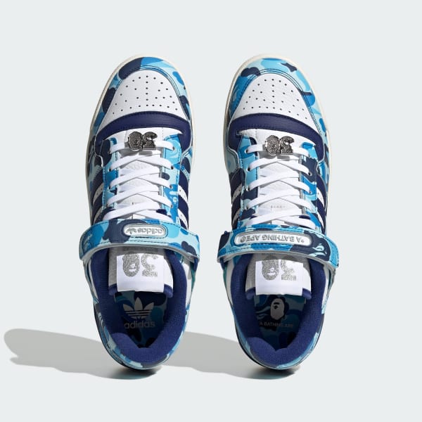 adidas Forum 84 BAPE Low Shoes - White | Men's Lifestyle | adidas US
