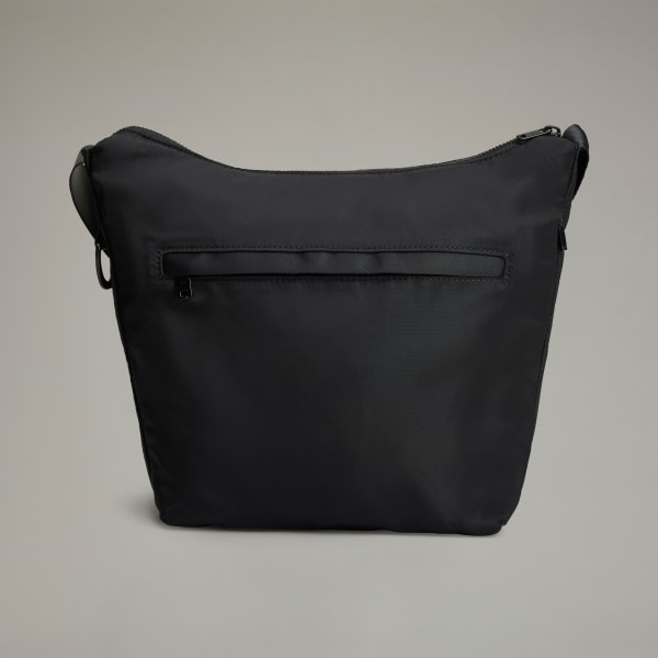 Black Y-3 Nylon Crossbody Bag