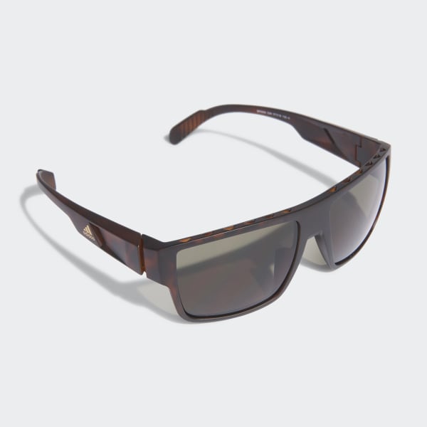 SP0006 Matte Blue Injected Sport Sunglasses Brown EW3614 01 standard
