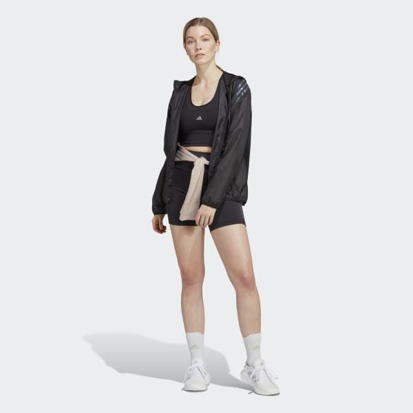 Zwart Medium-Support Running Pocket Beha