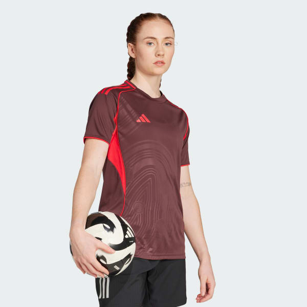 Granate Jersey Tiro 25 Competition Manga Corta Earth Day Match